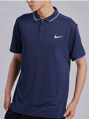 Nike Golf Men's 2XL Dri-FIT Victory Polo Obsidian Navy Blue